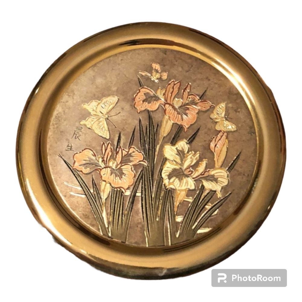 Art of Chokin Porcelain Trinket Box